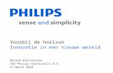 Philips, Voorbij de horizon, Innovatie in de nieuwe wereld door Gerard Kleisterlee