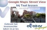Google Maps Street View in taallessen- hoe je Google maps kan gebruiken in de taalles