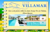hoe u de juiste villa in Sant Josep De Sa Talaia, Ibiza kiezen