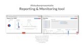 Afstudeerpresentatie Reporting & Monitoring tool