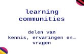 Learning communities