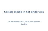 Sociale Media ROC van Twente 201211