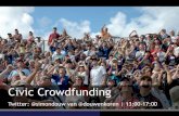 Seminar civic crowdfunding