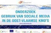 Sociale media in de Oost-Vlaamse kmo's (onderzoek 2011)