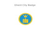Foursquare Gent city badge