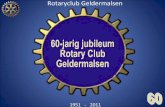 Rotary club Geldermalsen 60 jaar