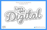 Let's get digital - Rotary Club Het Westland