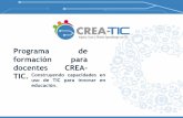 Presentacion día 2 Crea-Tic