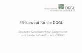 PR Konzept für die DGGL