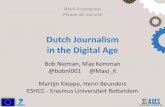 Dutch Journalism in the Digital Age