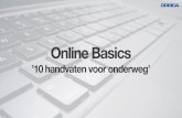 Online basics - 10 handvaten voor onderweg (2.0)