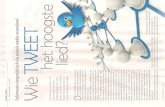 "Wie tweet het hoogste lied?" V&VN Magazine Juni 2011