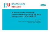 SISLink10 - Internationale mobiliteit: kennisvermenigvuldiging door hogeschool Utrecht - Elske Barens, Inge Sanders, Bart Faber, Barbara Krop, Ivar Ros (HU)