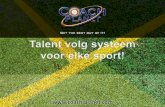Talent volg systeem voor iedere sport!