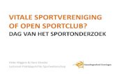 DSO2014: Vitale sportvereniging of open sportclub?