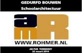 Schoolarchitectuur - Marlies Rohmer - AR-TUR 22.03.2014