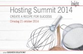 Presentatie hosting summit_2014