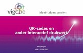 PRINT2012 - QR-codes en ander interactief drukwerk - Eddy Hagen, VIGC