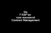7 ksf’en voor succesvol contract management