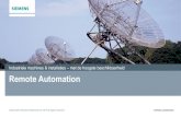 Remote Automation door Zeljko Simic Siemens Industry
