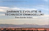 Darwins Evolutie Is Technisch Onmogelijk