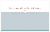 Intro module actief_leren_1011