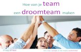 Hoe van je team een droomteam maken - Ingrid De Cooman - InspiRei
