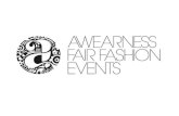 Awearness Fair Fashion Events 2009