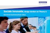 Summerschool+ 2012 Sociale innovatie Erwin Bomas