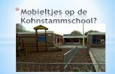 Mobieltjes op de Kohnstammschool