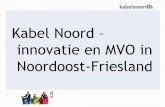 Kabel Noord en Innovatie In Noordoost Friesland