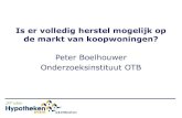 Peter Boelhouwer (TU Delft) 20e Hypotheken Event