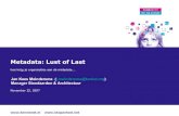 Metadata Lustof Last20112007