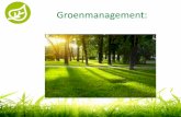 Presentatie groenmanagement