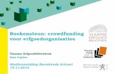 Sessie 1 Crowdfunding voor erfgoedorganisaties