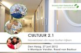 Presentatie Monique Verdier - Cultuur 2.1
