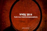 Vvoj2014 75+ tools voor onderzoeksjournalisten