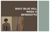 Bacc Blue Hill week 5 Benedetto