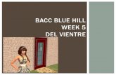 Bacc Blue Hill week 5 Del Vientre