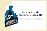 Start Toerismeseizoen Sint-Martinusbasiliek Halle - 2015