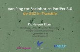 Van Ping tot Sociobot & Patient 3.0: de GGZ in transitie