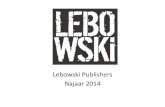 Lebowski Publishers - Najaar 2014