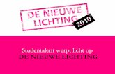 Presentatie Studentalent De Nieuwe Lichting 2010