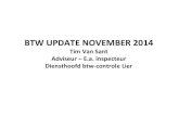 DVB 2014: Btw-update (Tim Van Sant)