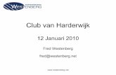 Fred Westenberg Club Van Harderwijk 12 01 10