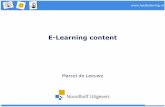 E Learning Content