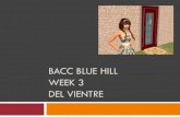 Bacc Blue Hill week 3 Del Vientre