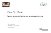 SISLink10 - Kies op maat: studentenmobiliteit door standaardisering - Hans van Driel