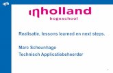 Onderwijs logistiek bij InHolland