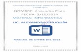 Manual de word Alejandra Pinto